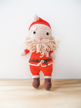 Santa Organic Crochet Squeaky Toy